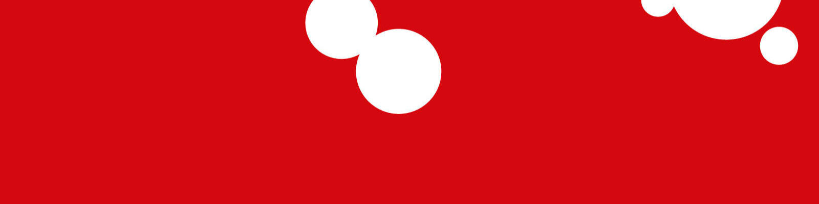 Roter Hintergrund mit weißen Punkten